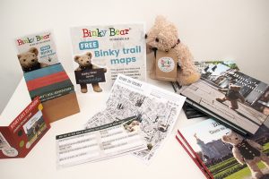 Binky Bear: Books+Maps+Bears+Trails