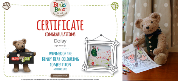 Binky Bear Picture Competitions