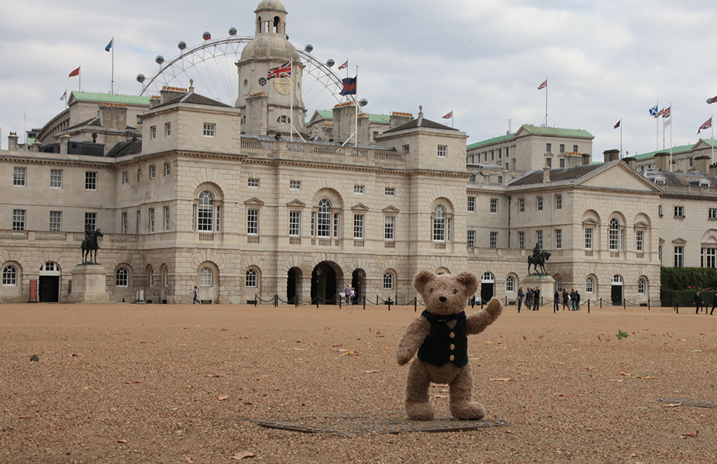 The Binky Bear London Walk